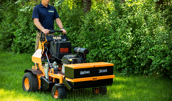 Seeding and aeration service