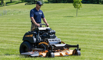 Mowing and edging service